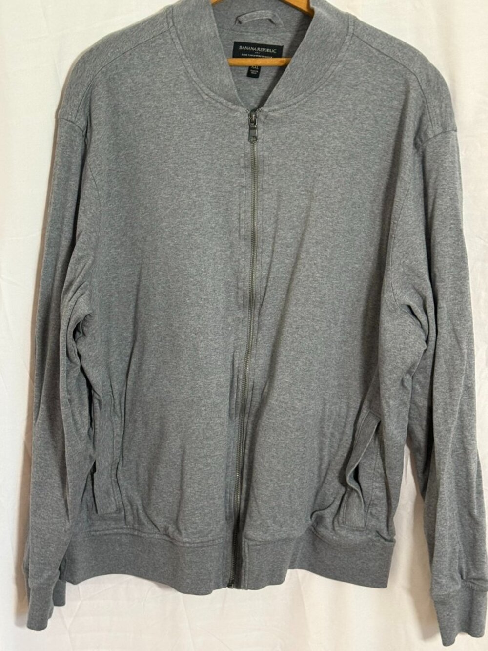 Banana Republic Grey Sweater Jacket XXL